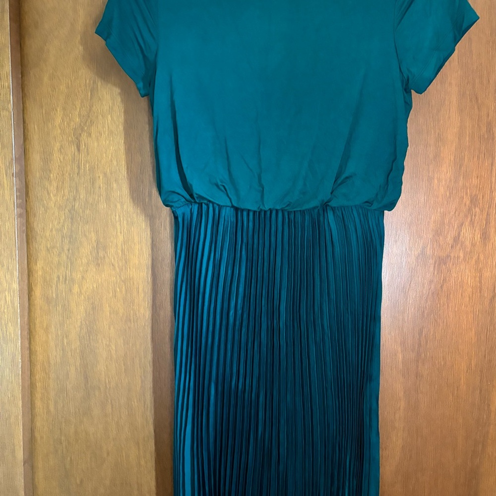 Loft Elegant Teal Dress